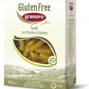 PASTA GLUTEN FREE FUSILLI 400G GRANORO