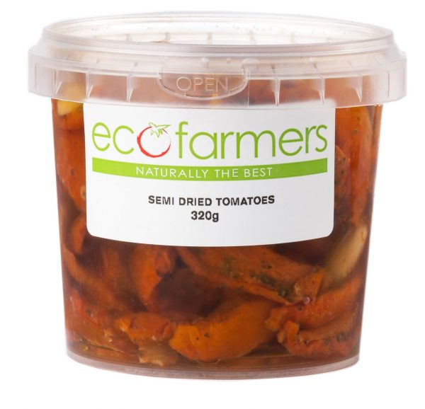 ANTIPASTO SEMI DRIED TOMATO 320G ECOFARMERS