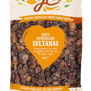 SULTANAS 500G JC'S