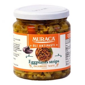 EGGPLANT STRIPS 280G MURACA