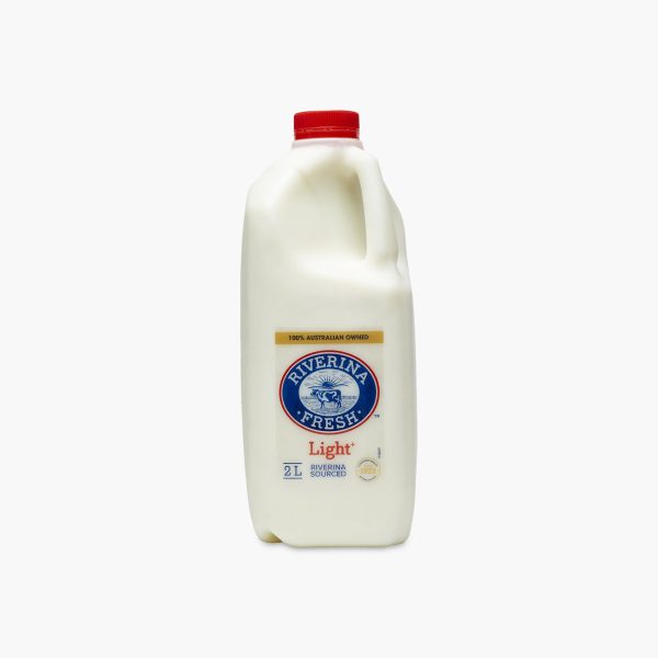 MILK RIVERINA LIGHT 2L